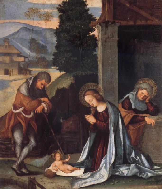 Lodovico Mazzolino The Nativity china oil painting image